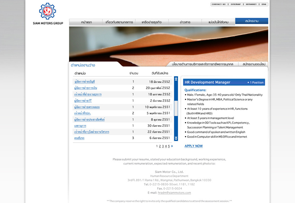 Siam Motor: Job Design Sundae