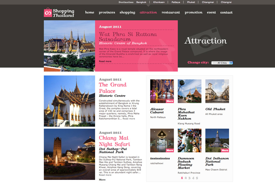 Go Shopping Thailand: Attraction Design Sundae