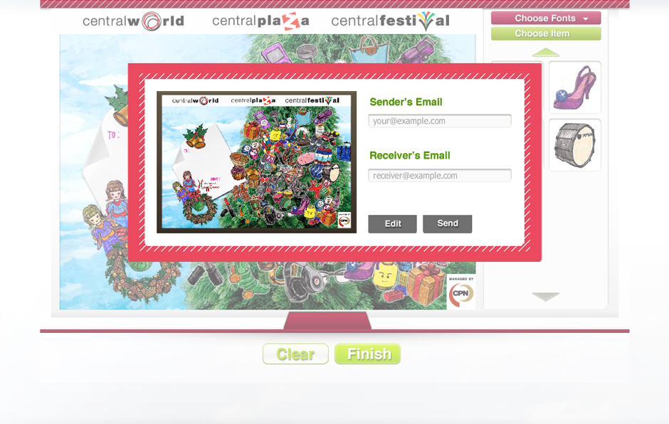Journey of Happiness E-Card : Send Design Sundae