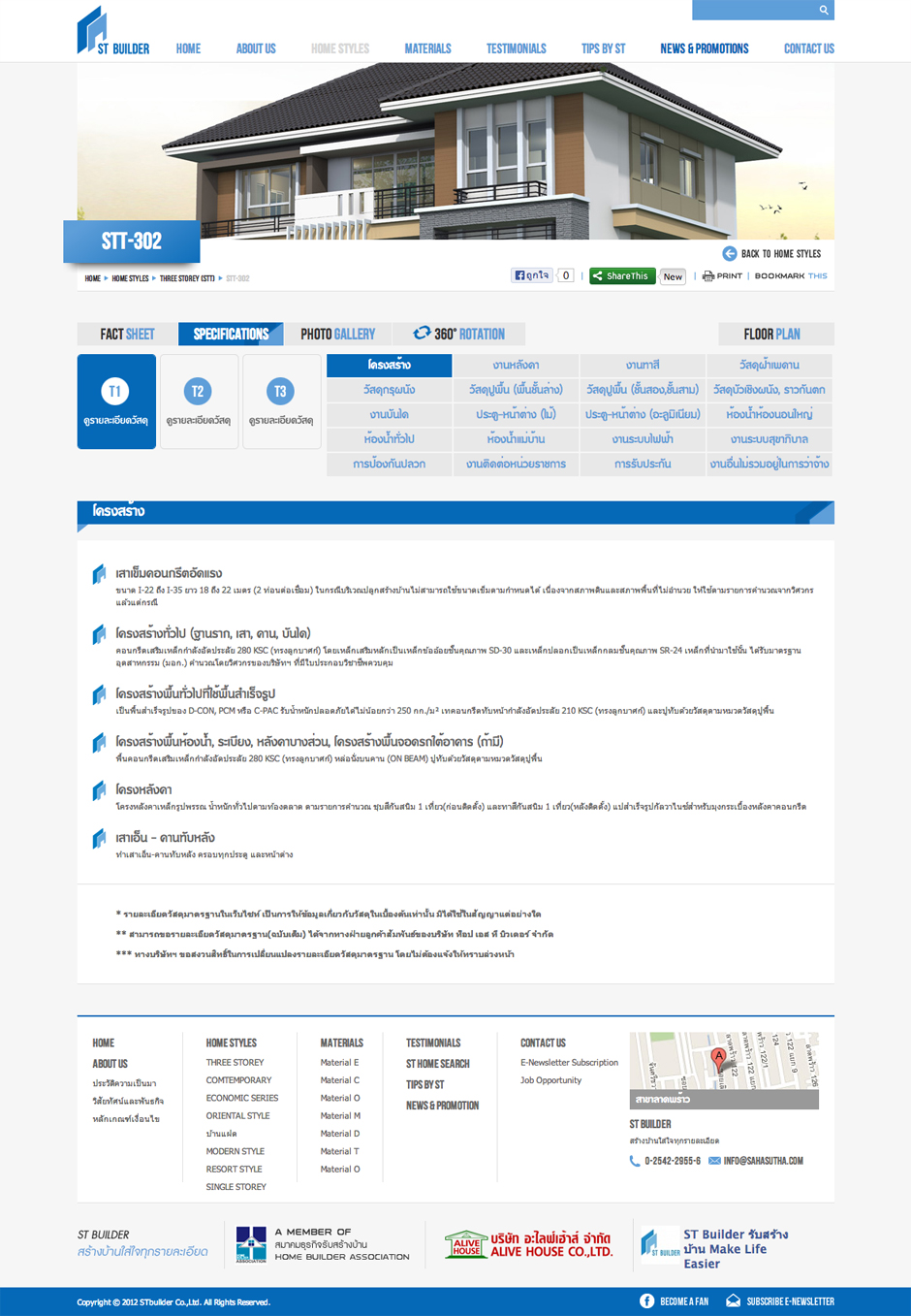 ST Builder : Home Styles Specifications Design Sundae