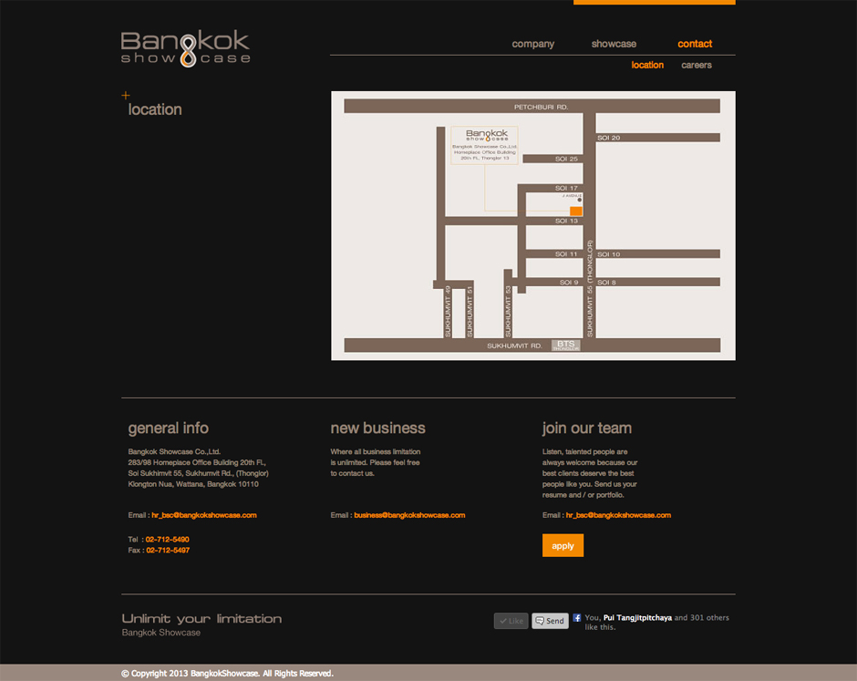 Bangkok Showcase : Contact Design Sundae