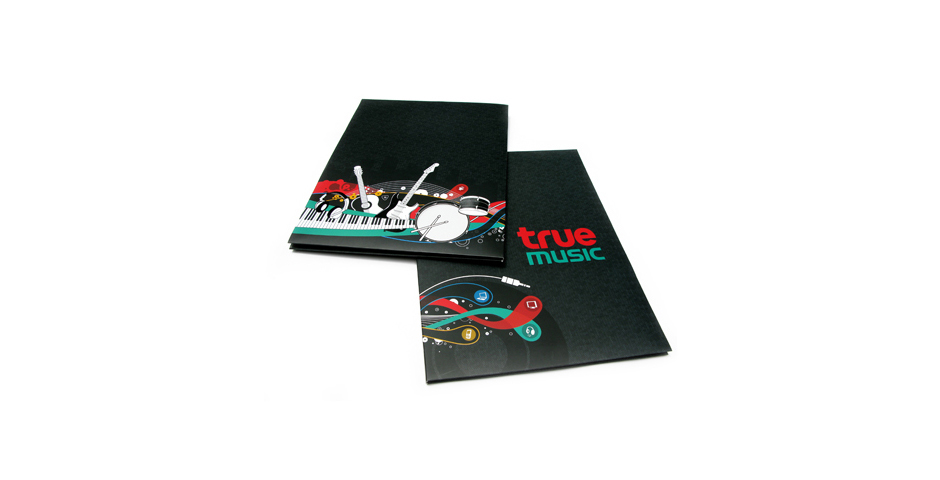 True Music Presentation Kit : Cover Design Sundae