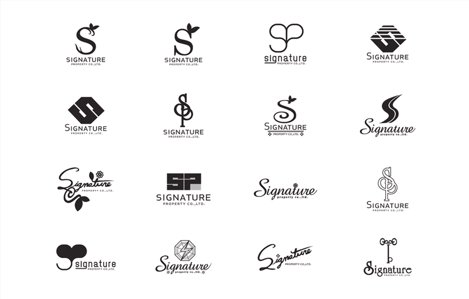 Signature : Alternative Logo Design Sundae