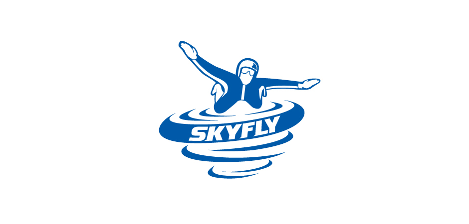 Sky Fly Logo Design Sundae