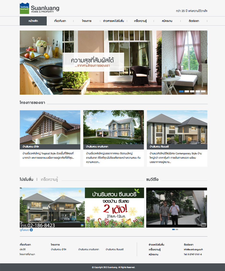 Suanluang Homepage Design Sundae