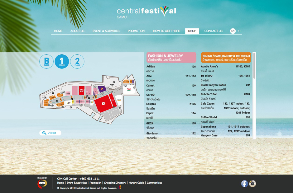 Central Festival Samui : Shop Design Sundae