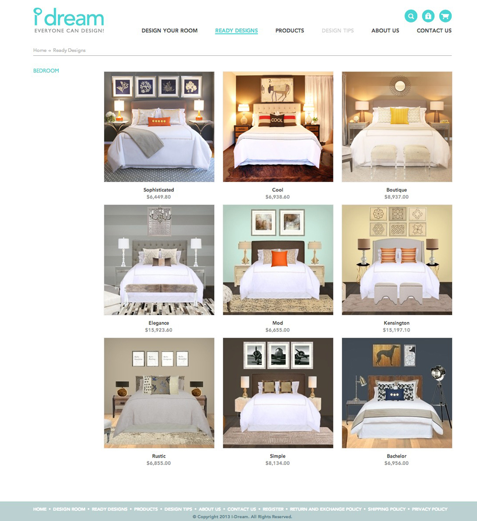 I Dream : Ready Design Landing Design Sundae