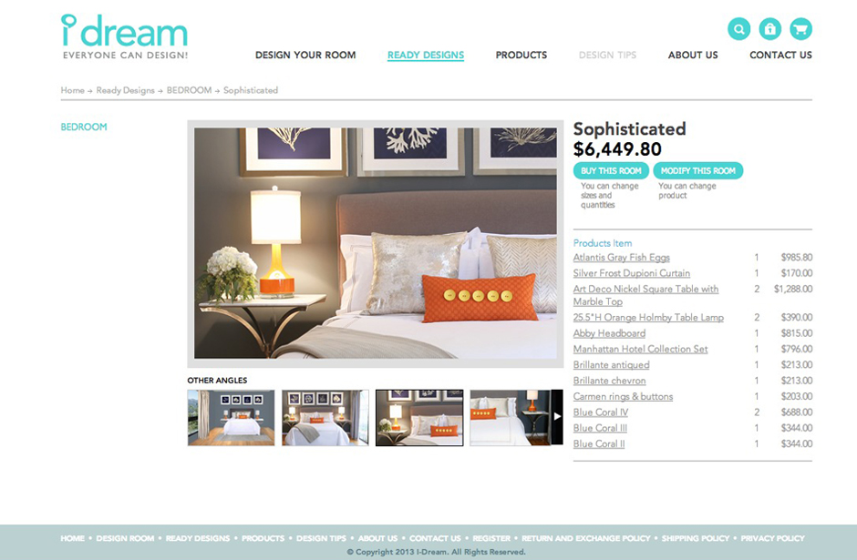 I Dream : Ready Design Detail Design Sundae