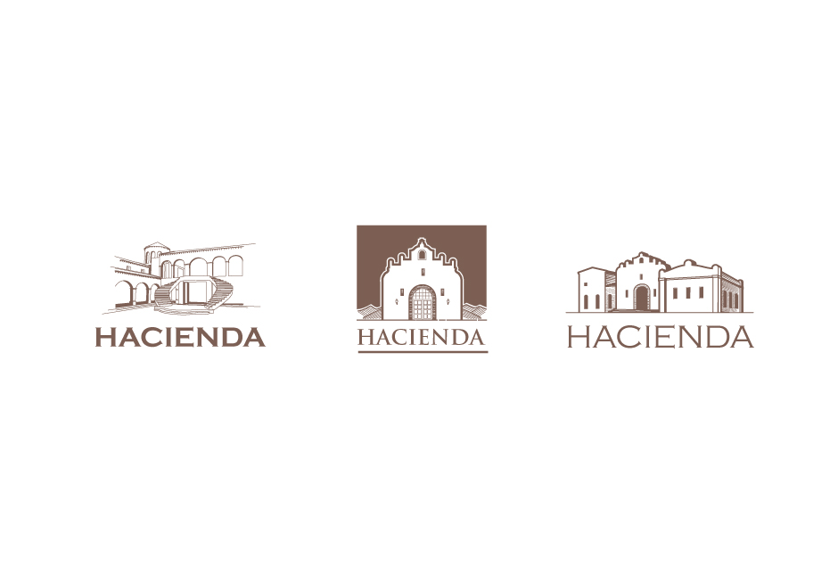 Hacienda Logo Design Sundae