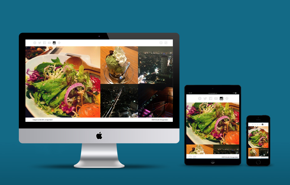 Anuthin Website Instragram Design Sundae