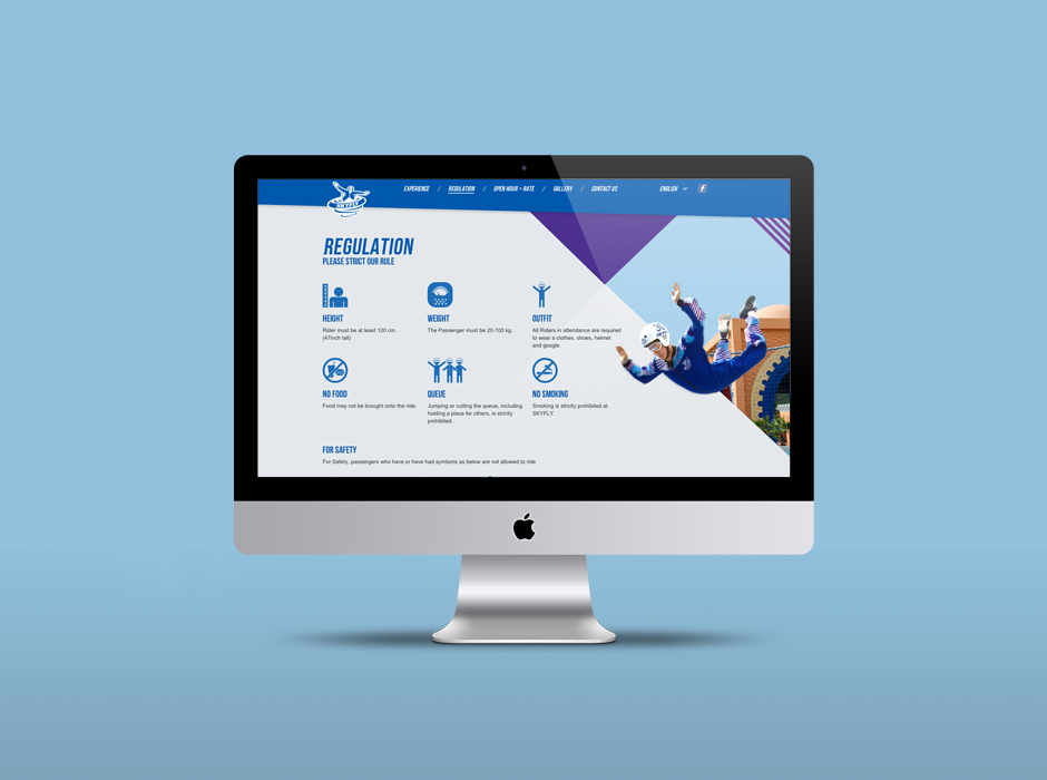 SKYFLY Website Gallery1 Design Sundae
