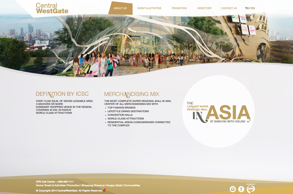 Central Plaza WestGate About us Design Sundae