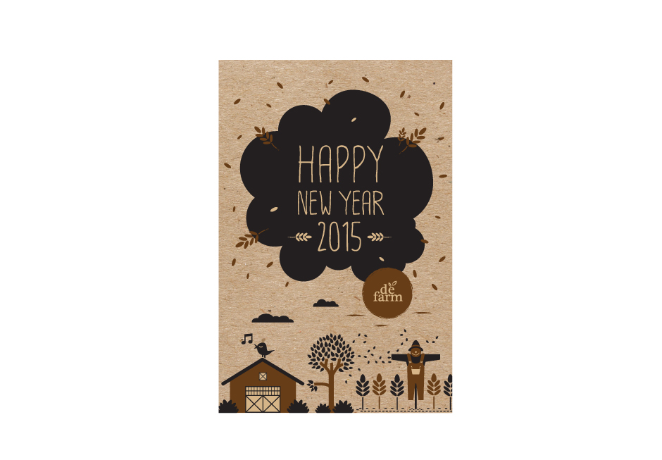 de farm rice package sticker   Design Sundae